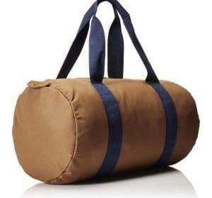 Herschel Leather Duffle Bag In Brown Color