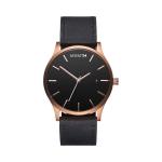 MVMTH Classical Leather Watch In Black (Digital)